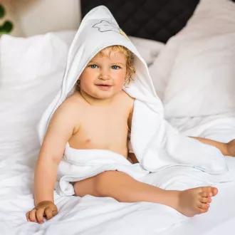 BabyOno Froté ručník s kapucí 76 x 76 cm