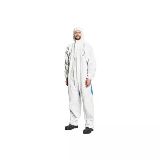 CHEMSAFE COOL overal bílá/modrá XL