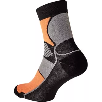 KNOXFIELD BASIC ponožky černá/červ 39/40