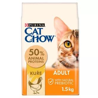 CAT CHOW ADULT kuře a krůta 1,5 kg