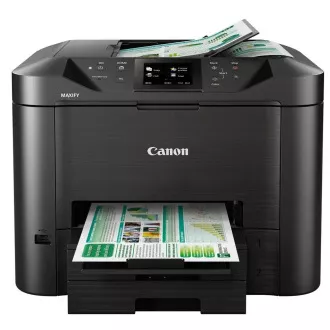 Canon MAXIFY MB5450 - barevná, MF (tisk, kopírka, sken, fax, cloud), duplex, ADF, USB, Wi-Fi Canon MAXIFY MB5450 - barevná, MF (tisk, kopírka, sken, fax, cloud), duplex, ADF, USB, Wi-Fi