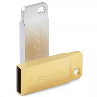 VERBATIM Flash Disk 64GB Metal Executive, USB 3.0, zlatá