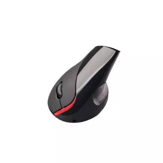C-TECH myš VEM-07, vertikální, bezdrátová, 5 tlačítek, černá, USB nano receiver C-TECH myš VEM-07, vertikální, bezdrátová, 5 tlačítek, černá, USB nano receiver