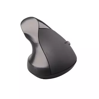 C-TECH myš VEM-07, vertikální, bezdrátová, 5 tlačítek, černá, USB nano receiver C-TECH myš VEM-07, vertikální, bezdrátová, 5 tlačítek, černá, USB nano receiver