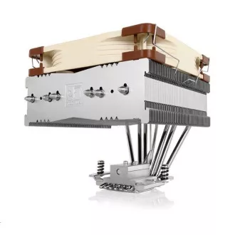 NOCTUA Chladič CPU NH-C14S, 1x 140mm, LGA1851, AM5, hnědá/stříbrná