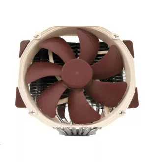 NOCTUA Chladič CPU NH-D15, 2x 140mm, LGA1851, AM5, hnědá/stříbrná