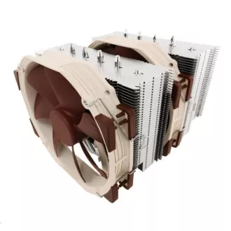 NOCTUA Chladič CPU NH-D15, 2x 140mm, LGA1851, AM5, hnědá/stříbrná