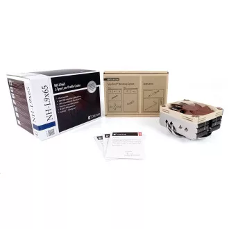 NOCTUA Chladič CPU NH-L9x65, 1x 92mm, LGA1851, AM5, hnědá/stříbrná