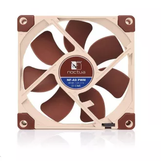 NOCTUA Ventilátor NF-A9 PWM, 92mm, hnědá NOCTUA Ventilátor NF-A9 PWM, 92mm, hnědá