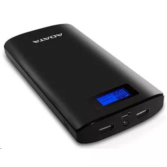 ADATA PowerBank P20000D - externí baterie pro mobil/tablet 20000mAh, 2, 1A, černá