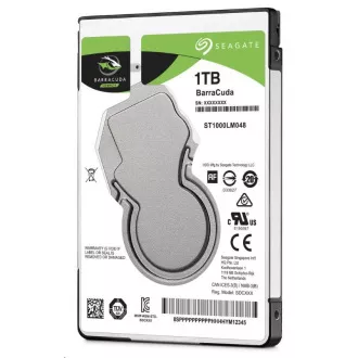 SEAGATE HDD 1TB BARRACUDA, 2.5", SATAIII, 5400 RPM, Cache 128MB, 7mm