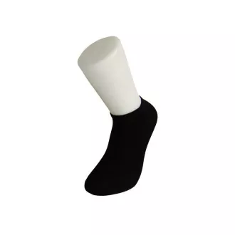 Ponožky Bamboo short krátké, 3páry černé vel. 39-42