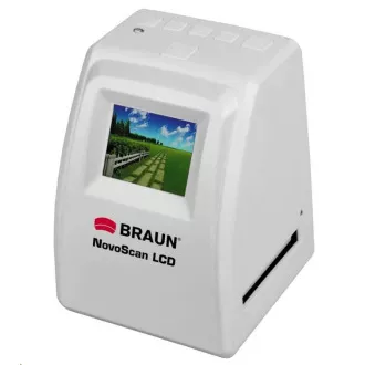 Braun NovoScan LCD (5Mpx / 1800dpi, Li-Ion akum./síť.zdroj, PC/Mac, USB2)