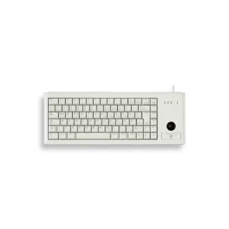 CHERRY klávesnice G84-4400, trackball, ultralehká, USB, EU, šedá CHERRY klávesnice G84-4400, trackball, ultralehká, USB, EU, šedá