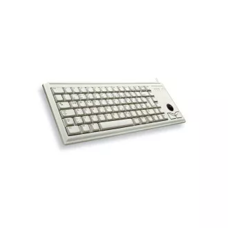 CHERRY klávesnice G84-4400, trackball, ultralehká, USB, EU, šedá CHERRY klávesnice G84-4400, trackball, ultralehká, USB, EU, šedá