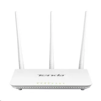 Tenda F303 (F3) Wireless-N Router 802.11b/g/n, 300Mbps, 1xWAN, 3xLAN, 3xFix. Ant. 5dBi Tenda F303 (F3) Wireless-N Router 802.11b/g/n, 300Mbps, 1xWAN, 3xLAN, 3xFix. Ant. 5dBi
