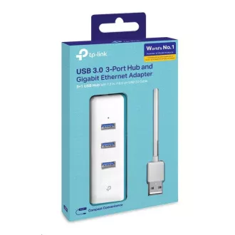 TP-Link UE330 USB/Ethernet adapter (3xUSB3.0, 1xGbE)