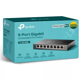TP-Link Easy Smart switch TL-SG108E (8xGbE, fanless)