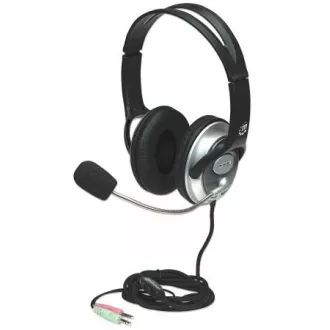 MANHATTAN Sluchátka s mikrofonem Classic Stereo Headset MANHATTAN Sluchátka s mikrofonem Classic Stereo Headset