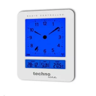 TechnoLine WT 745W - Budík s analogovým LCD displejem a teploměrem