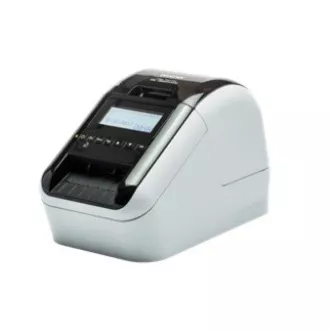 BROTHER tiskárna štítků QL-820NWBc - 62mm, termotisk, USB, RS232, WIFI, LAN, Profi / po dokoupení DK-22251 tisk červeně