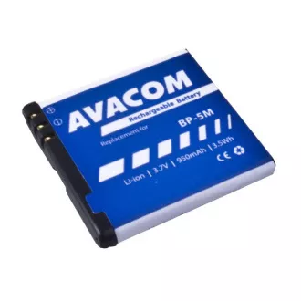 AVACOM baterie do mobilu Nokia N81, 6500 Slide Li-Ion 3, 7V 950mAh (náhrada BP-5M) AVACOM baterie do mobilu Nokia N81, 6500 Slide Li-Ion 3, 7V 950mAh (náhrada BP-5M)
