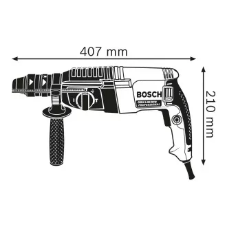BOSCH GBH 2-26 DFR, vrtací kladivo s SDS plus, 800 W, příklep 3 J, 4 – 26 mm BOSCH GBH 2-26 DFR, vrtací kladivo s SDS plus, 800 W, příklep 3 J, 4 – 26 mm