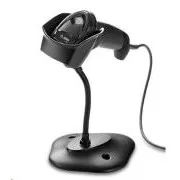 Zebra čtečka DS2208, 2D čtečka čarového kódu, KIT, black, USB-HID + stojan - Použité