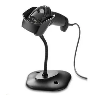 Zebra čtečka DS2208, 2D čtečka čarového kódu, KIT, black, USB-HID + stojan - Použité