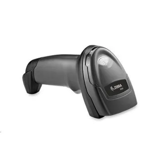 Zebra čtečka DS2208, 2D čtečka čarového kódu, KIT, black, USB-HID + stojan - Použité