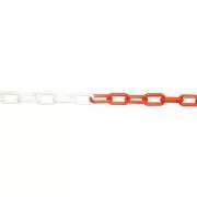 JSP Řetěz plast 6mm/25m černá/žlutá