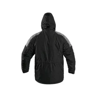 Pánská zimní bunda FREMONT, černo-šedá, vel. XL