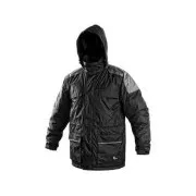 Pánská zimní bunda FREMONT, černo-šedá, vel. 4XL