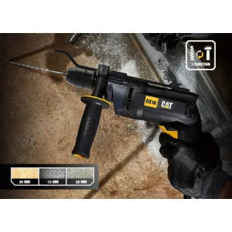 Caterpillar Příklepová vrtačka 13mm, 850W