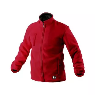 Pánská fleecová bunda OTAWA, červená, vel. 2XL
