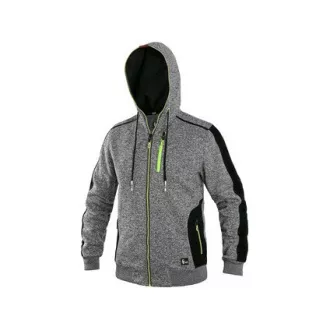 Bunda INDIANA, pánská, šedo - černo - žlutá, vel. 2XL Bunda INDIANA, pánská, šedo - černo - žlutá, vel. 2XL