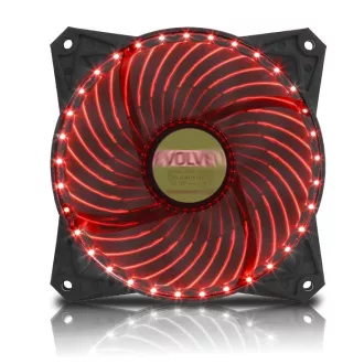 EVOLVEO 12L2RD ventilátor 120mm, 33 LED, červený, 3pin EVOLVEO 12L2RD ventilátor 120mm, 33 LED, červený, 3pin