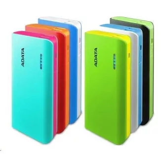 ADATA PowerBank PT100 - externí baterie pro mobil/tablet 10000mAh, červená/oranžová