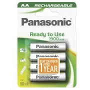 PANASONIC Nabíjecí baterie (Ready to Use - pro Časté použití) HHR-3MVE/4BC 1900mAh AA 1, 2V (Blistr 4ks)