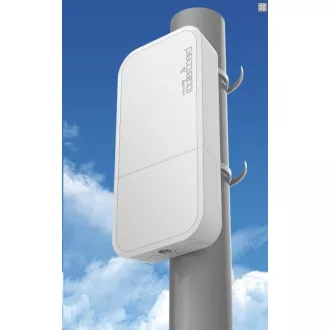 MikroTik wAP R (RBwAPR-2nD), 650MHz CPU, 64MB RAM, 1x LAN, 2.4GHz Wi-Fi, 2x2MIMO, 2dBi, vč. L4