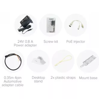 MikroTik wAP R (RBwAPR-2nD), 650MHz CPU, 64MB RAM, 1x LAN, 2.4GHz Wi-Fi, 2x2MIMO, 2dBi, vč. L4