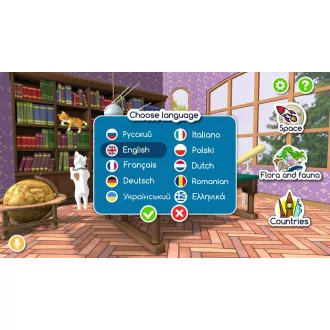 Alaysky Globe 25 cm Reliéfní fyzický glóbus, popisky v angličtině