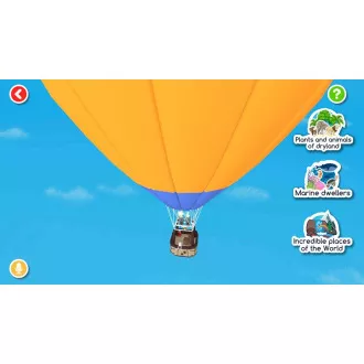 Alaysky Globe 25 cm Reliéfní fyzický glóbus, popisky v angličtině