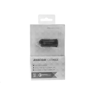 AVACOM CarMAX nabíječka do auta s Qualcomm Quick Charge 3.0, černá