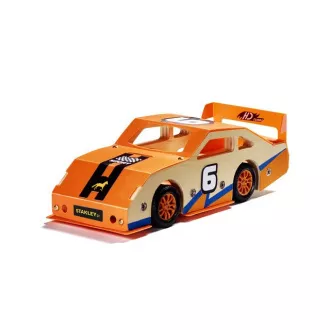 Stanley Jr. OK002-SY Stavebnice, závodní auto, dřevo