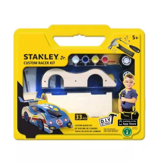 Stanley Jr. OK004-SY Stavebnice, závodní auto, dřevo