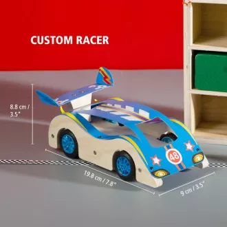 Stanley Jr. OK004-SY Stavebnice, závodní auto, dřevo