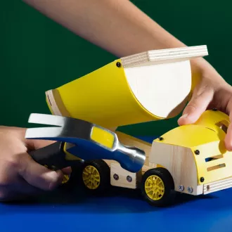 Stanley Jr. OK006-SY Stavebnice, nákladní auto, dřevo