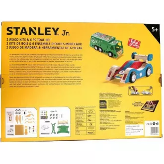 Stanley Jr. U003-K02-T06-SY Sada 2 autíček a 5 kusů nářadí