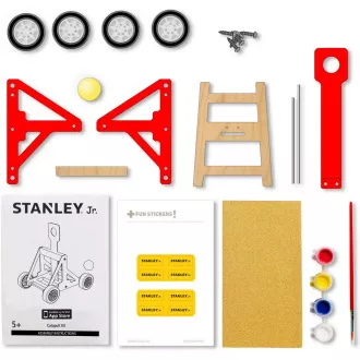Stanley Jr. OK034-SY Stavebnice, katapult, dřevo